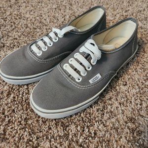 Vans Off The Wall size 5 Grey